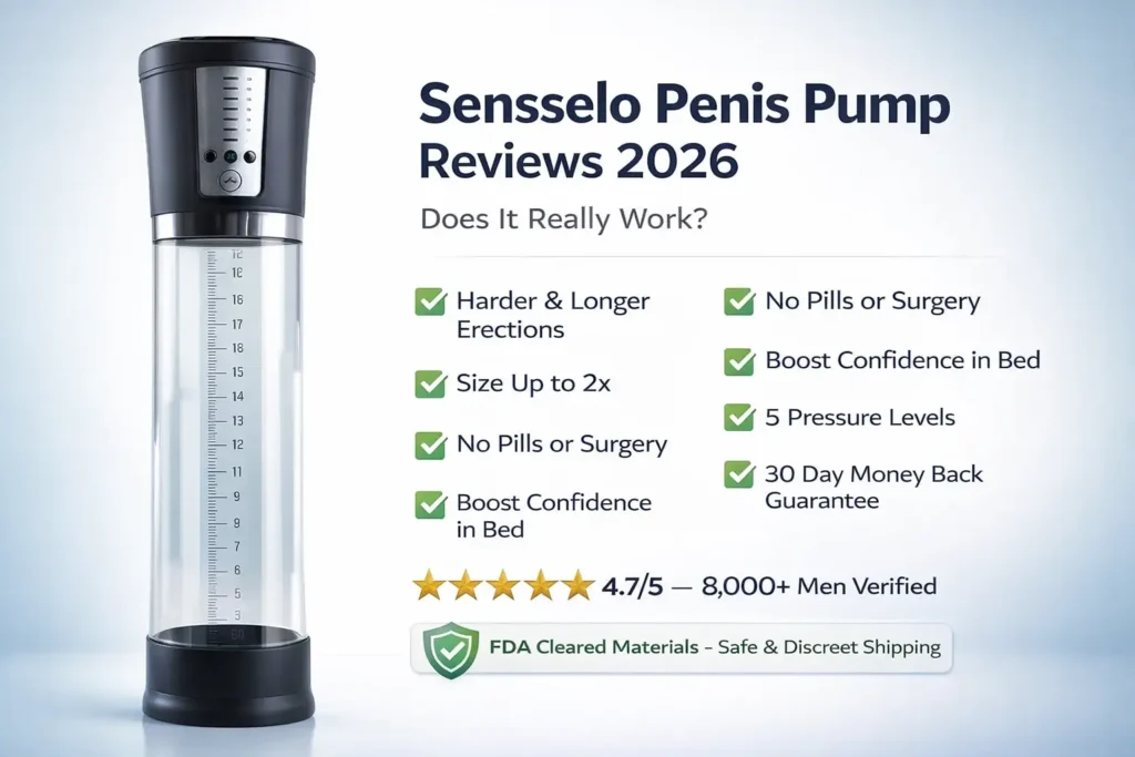 Sensselo Penis Pump Reviews